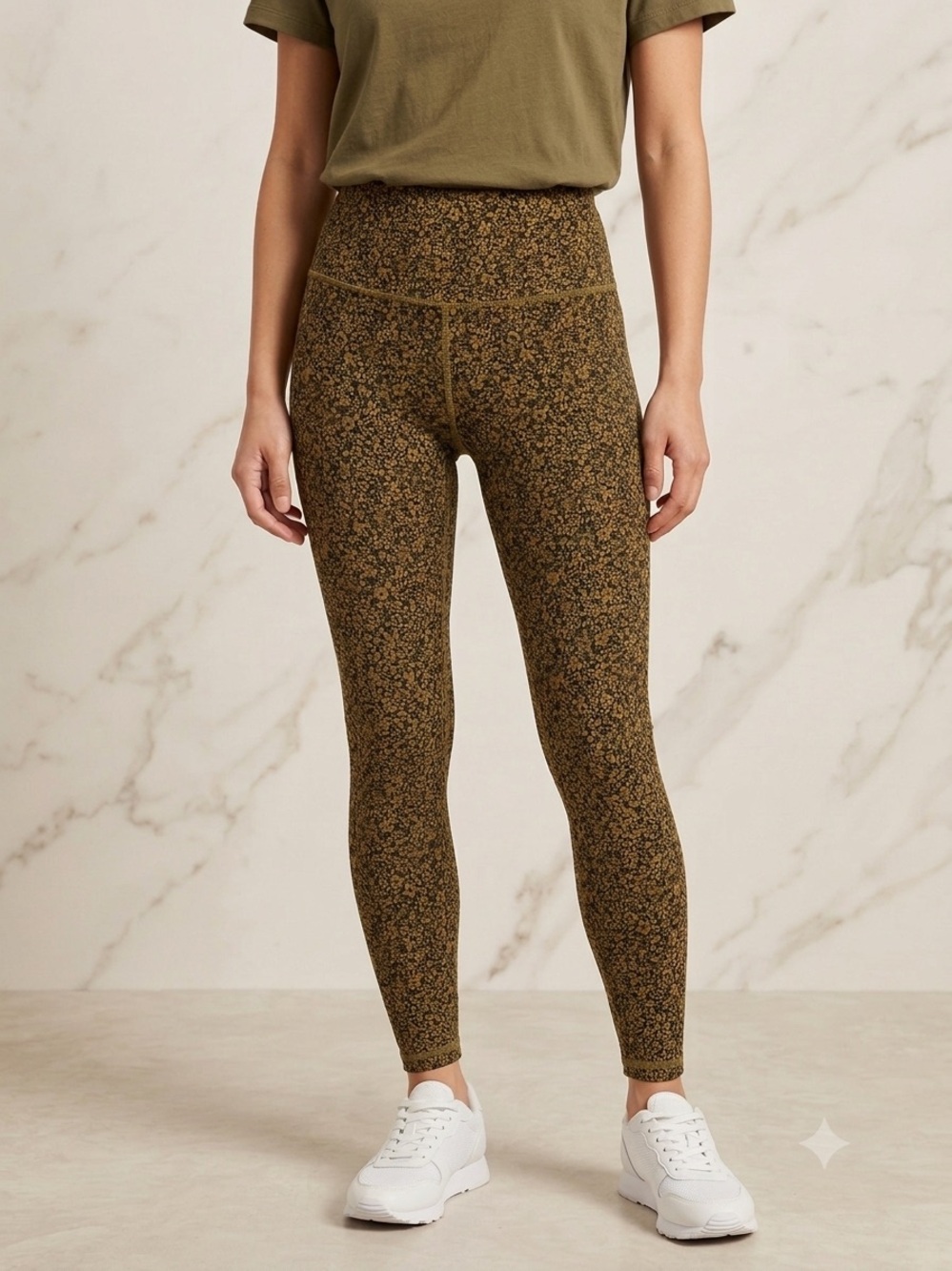 Everlane Perform Ankle Floral Leggings | Size Small | New With Tags
